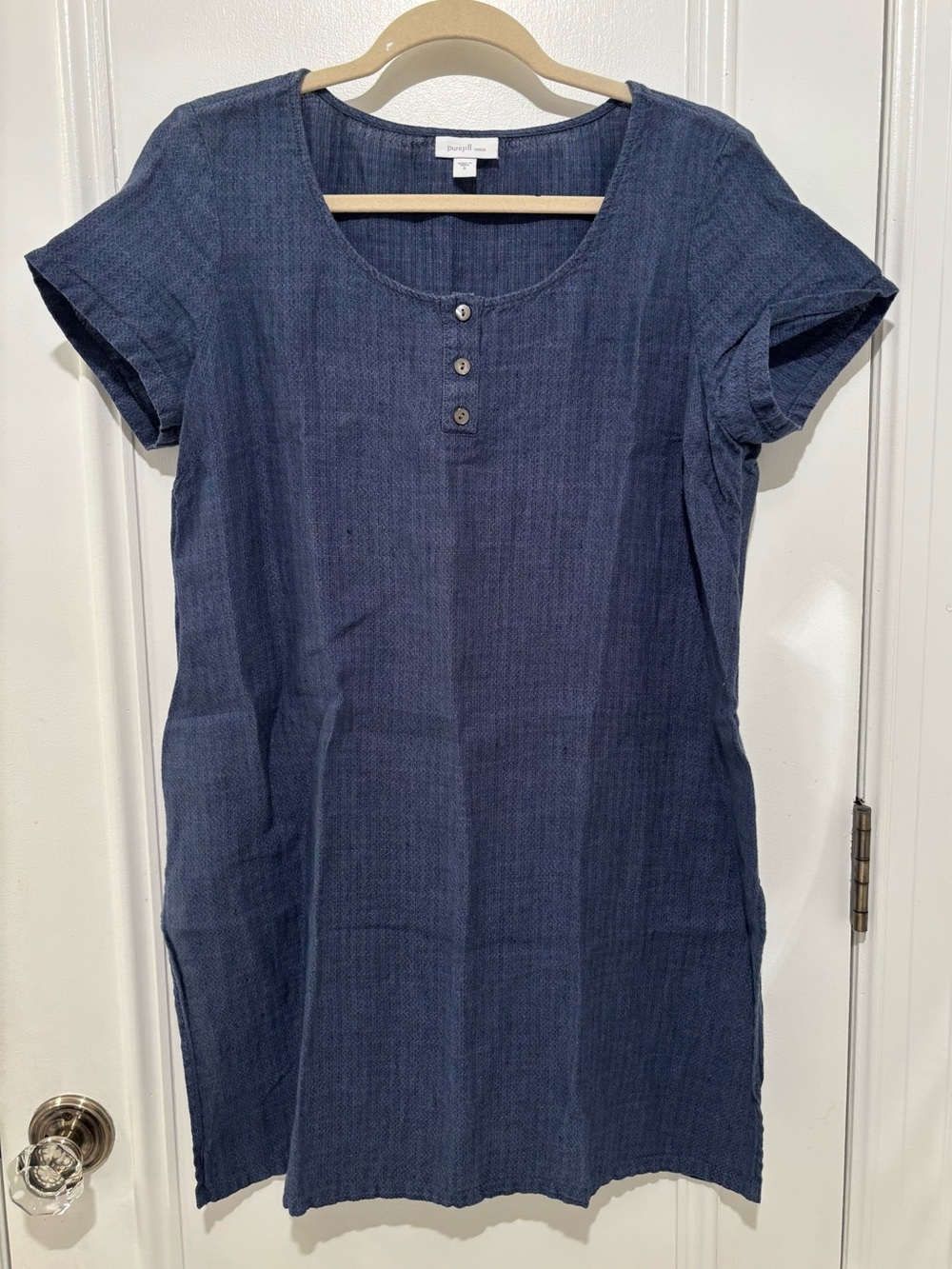 Women’s Short-Sleeve Tunic - Navy Blue
